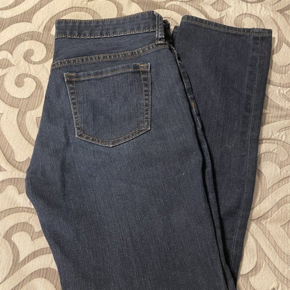 GAP Denim - GAP Women's Premium Skinny Stretch Blue Jeans Size 4 (27) Dark Rinse
